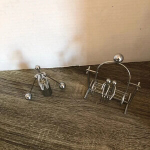 Vintage Perpetual  Motion Fidgit Desk Art